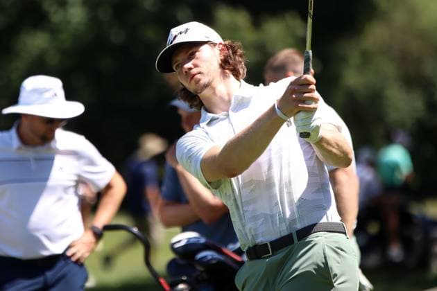 BMW International Open, Eichenried, 02 07 2025 Golf, BMW International Open, Eichenried, 02 07 2025, ProAm Tournament Picture Moritz Seider ice hockey player Copyright: xBEAUTIFULxSPORTS NilsxKoepkex