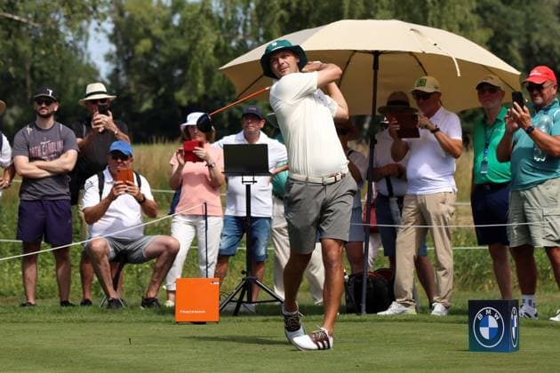 BMW International Open, Eichenried, 02 07 2025 Golf, BMW International Open, Eichenried, 02 07 2025, ProAm Tournament Picture Martin, Kaymer GER teeing off Copyright: xBEAUTIFULxSPORTS NilsxKoepkex