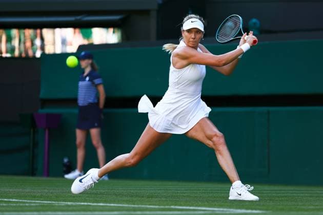 Katie Boulter during her second round match Wimbledon Tennis Championships, Day 3, The All England Lawn Tennis and Croquet Club, London, UK - 02 Jul 2025London The All England Lawn Tennis and United Kingdom  Copyright: xJamesxMarsh Shutterstockx 15381942fw
