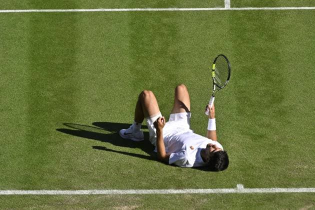 Tennis : Wimbledon -2025 - ITF - Tennis - Wimbledon - ITF - Carlos Alcaraz - Espagne GB  Copyright: xChryslenexCaillaudx xPznewsx