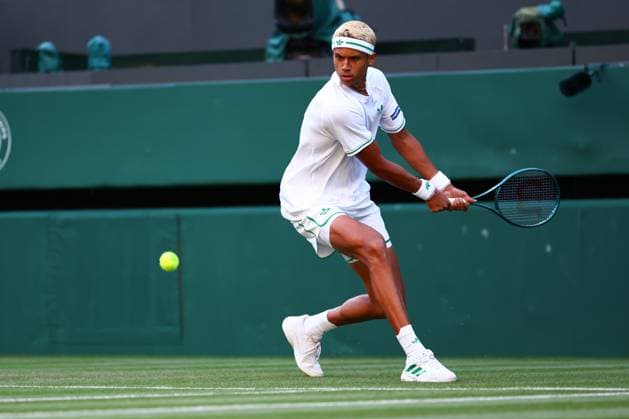 Gabriel Diallo during his second round match Wimbledon Tennis Championships, Day 3, The All England Lawn Tennis and Croquet Club, London, UK - 02 Jul 2025London The All England Lawn Tennis and United Kingdom  Copyright: xJamesxMarsh Shutterstockx 15381942gt