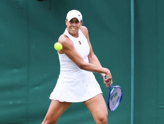 TENNIS - Wimbledon 2025 LONDON,ENGLAND,02.JUL.25 - TENNIS - WTA, Tennis Damen Tour, Wimbledon, Grand Slam. Image shows Madison Keys (USA).  GEPAxpictures xAlanxGrieves
