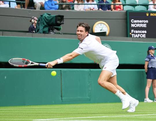 TENNIS - Wimbledon 2025 LONDON,ENGLAND,02.JUL.25 - TENNIS - ATP, Tennis Herren World Tour, Wimbledon, Grand Slam. Image shows Cameron Norrie (GBR).  GEPAxpictures xAlanxGrieves