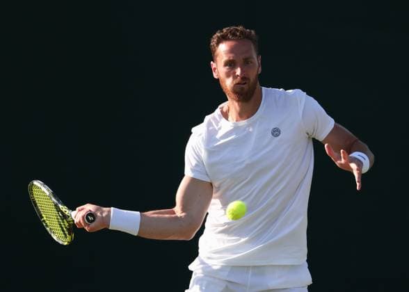 Hendrik Jebens, Albano Olivetti, Mens Doubles, Gentlemen s Doubles Tennis Wimbledon 2025 Grand Slam ITF ATP WTA AELTC London Great Britain 2 July 2025 Copyright: xJuergenxHasenkopfx