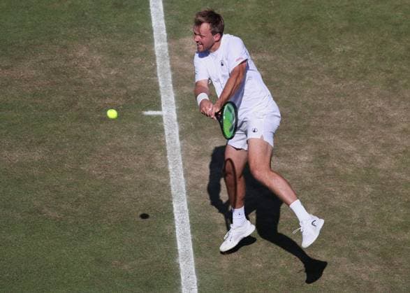 Kevin Krawietz, Tim Puetz Cap , Mens Doubles, Gentlemen s Doubles Tennis Wimbledon 2025 Grand Slam ITF ATP WTA AELTC London Great Britain 2 July 2025 Copyright: xJuergenxHasenkopfx