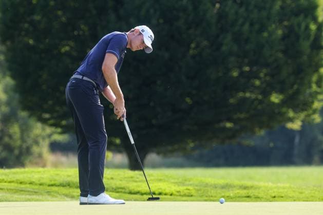 Jannik De Bruyn GER putting, 36 BMW International Open 2025, Golf, DP World Tour, Men, Round 1, 03 07 2025 Eichenried Bayern Germany Copyright: xkolbert-press ChristianxKolbertx