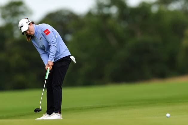 KPMG Women s Irish Open 2025, Carton House, Maynooth 3 7 2025 Leona Maguire Leona Maguire 3 7 2025  Copyright: x INPHO LaszloxGeczox 0N8A6474