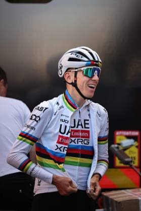 TOUR DE FRANCE 2025 PHOTOPQR VOIX DU NORD PIERRE ROUANET ; 03 07 2025 ; VALENCIENNES, 03 07 2025. Depart d entrainement de l equipe cycliste UAE team Emirates de Tadej Pogacar, a proximite de l hotel Royal Hainaut ou ils sont loges, avant le depart du Tour de France 2025. PHOTO PIERRE ROUANET LA VOIX DU NORD- French cycling race Tour de France 2024 takes place in july 2025 HAUTS DE FRANCE France  Copyright: xPHOTOPQR VOIXxDUxNORD MAXPPPxPIERRExROUANETx 20250703VDN2642 20250703VDN2642