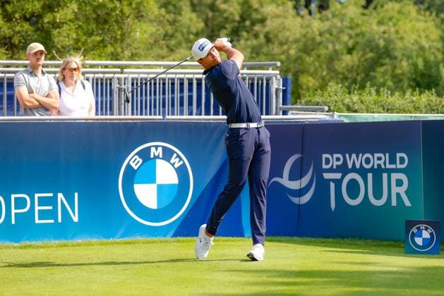 MUNICH, GERMANY - 03.07.2025: Johannes VEERMAN (USA). The BMW International Open at Golfclub Munchen Eichenried on July 03, 2025 in Germany.