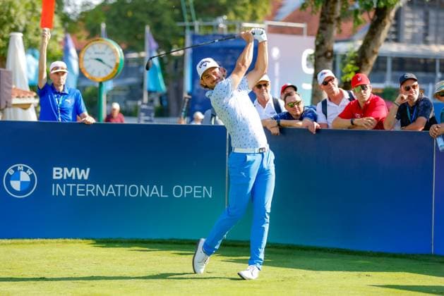 MUNICH, GERMANY - 03.07.2025: Gregorio DE LEO (ITA). The BMW International Open at Golfclub Munchen Eichenried on July 03, 2025 in Germany.