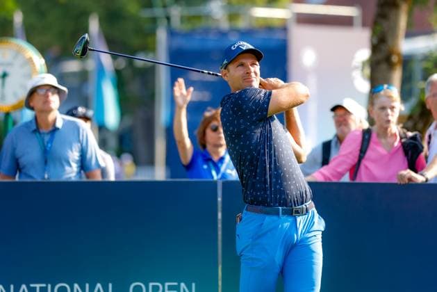 MUNICH, GERMANY - 03.07.2025: Andrea PAVAN (ITA). The BMW International Open at Golfclub Munchen Eichenried on July 03, 2025 in Germany.