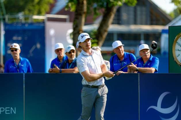 MUNICH, GERMANY - 03.07.2025: Sean CROCKER (USA). The BMW International Open at Golfclub Munchen Eichenried on July 03, 2025 in Germany.