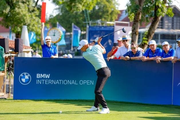 MUNICH, GERMANY - 03.07.2025: Jason SCRIVENER (AUS). The BMW International Open at Golfclub Munchen Eichenried on July 03, 2025 in Germany.