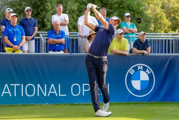 MUNICH, GERMANY - 03.07.2025: Jannik DE BRUYN (GER). The BMW International Open at Golfclub Munchen Eichenried on July 03, 2025 in Germany.