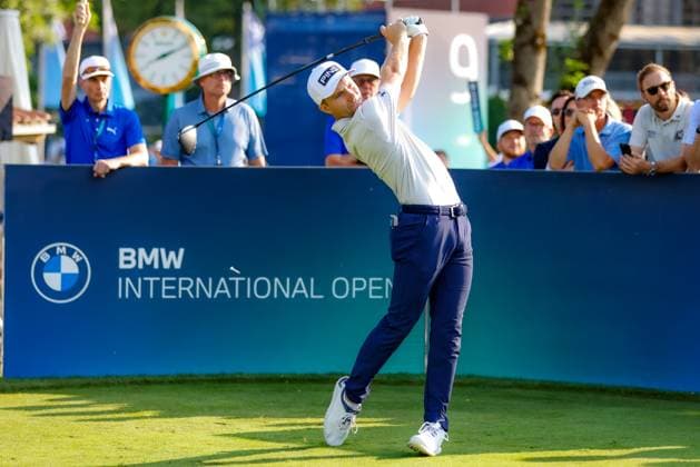 MUNICH, GERMANY - 03.07.2025: Rasmus NEERGAARD-PETERSEN (DEN). The BMW International Open at Golfclub Munchen Eichenried on July 03, 2025 in Germany.
