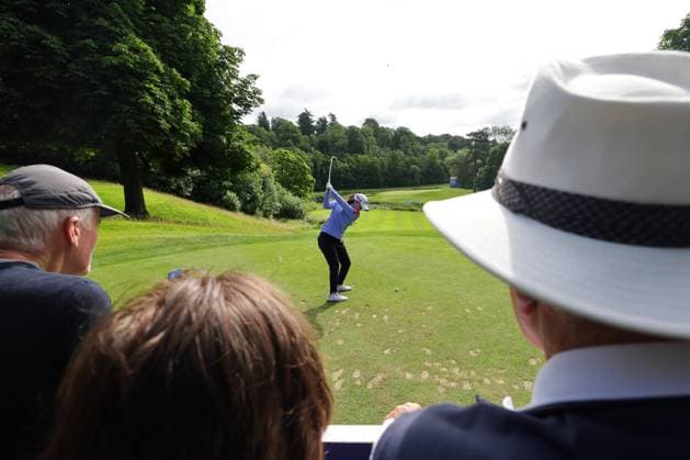 KPMG Women s Irish Open 2025, Carton House, Maynooth 3 7 2025 Leona Maguire Leona Maguire 3 7 2025  Copyright: x INPHO LaszloxGeczox LG1_0400