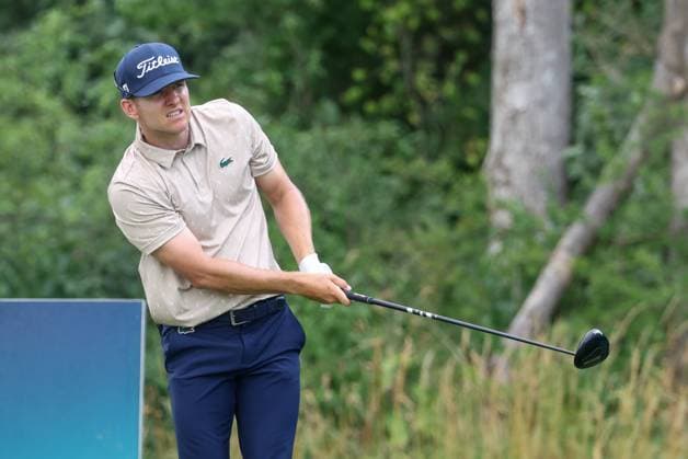 Yannik Paul GER on the tee,Tee, 36 BMW International Open 2025, Golf, DP World Tour, Men, Round 1, 03 07 2025 Eichenried Bayern Germany Copyright: xkolbert-press ChristianxKolbertx