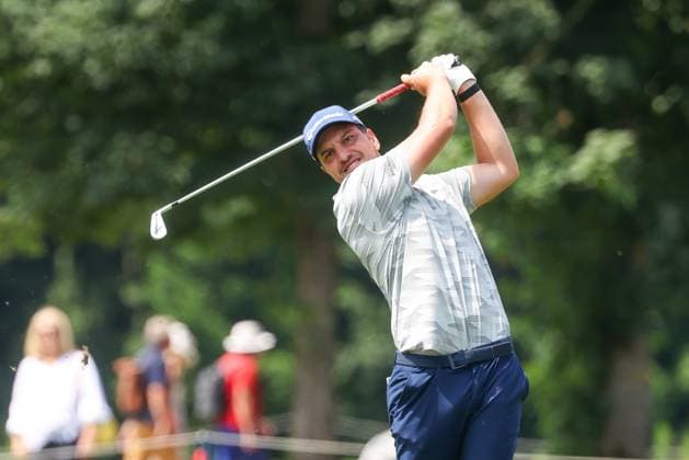 Michael Hirmer GER , 36 BMW International Open 2025, Golf, DP World Tour, Men, Round 1, 03 07 2025 Eichenried Bayern Germany Copyright: xkolbert-press ChristianxKolbertx