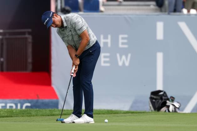 Michael Hirmer GER putting, 36 BMW International Open 2025, Golf, DP World Tour, Men, Round 1, 03 07 2025 Eichenried Bayern Germany Copyright: xkolbert-press ChristianxKolbertx