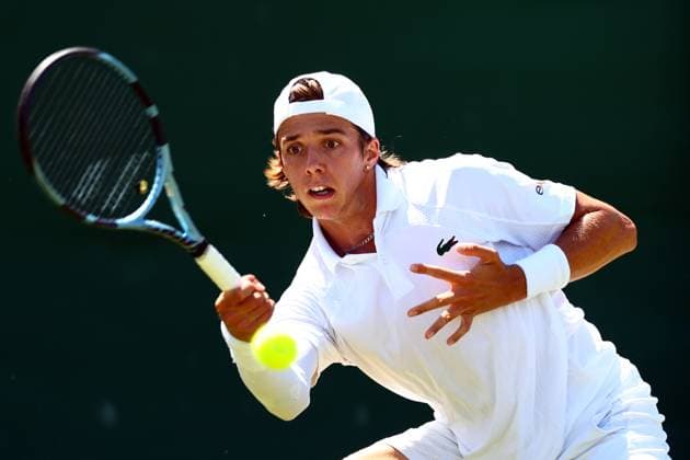 Arthur Cazaux during his second round match Wimbledon Tennis Championships, Day 4, The All England Lawn Tennis and Croquet Club, London, UK - 03 Jul 2025London The All England Lawn Tennis and United Kingdom  Copyright: xJamesxMarsh Shutterstockx 15382593i
