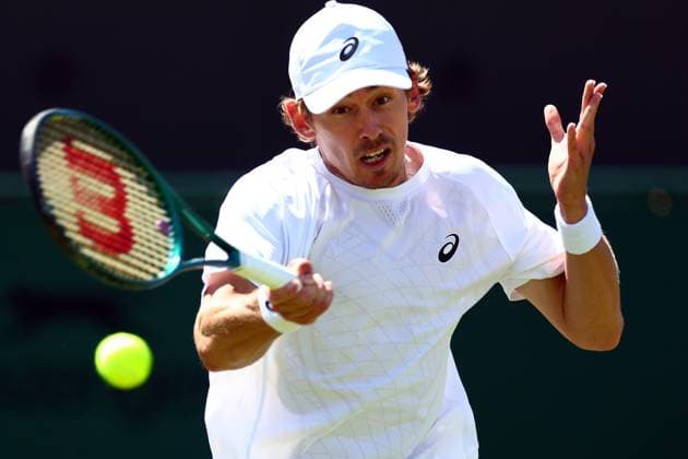 Alex de Minaur during his second round match Wimbledon Tennis Championships, Day 4, The All England Lawn Tennis and Croquet Club, London, UK - 03 Jul 2025London The All England Lawn Tennis and United Kingdom  Copyright: xJamesxMarsh Shutterstockx 15382593s