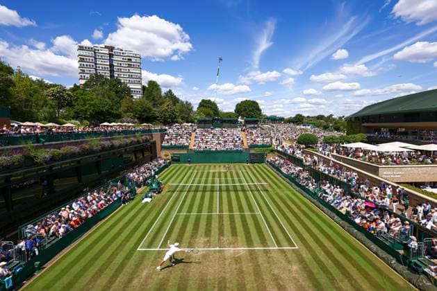 Jack Pinnington Jones during his second round match Wimbledon Tennis Championships, Day 4, The All England Lawn Tennis and Croquet Club, London, UK - 03 Jul 2025London The All England Lawn Tennis and United Kingdom  Copyright: xJamesxMarsh Shutterstockx 15382593z
