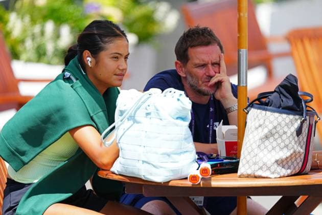 Emma Raducanu on the practice courts Wimbledon Tennis Championships, Day 4, The All England Lawn Tennis and Croquet Club, London, UK - 03 Jul 2025London The All England Lawn Tennis and United Kingdom  Copyright: xJavierxGarcia Shutterstockx 15382592o