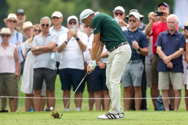 Martin Kaymer GER on the tee,Tee, 36 BMW International Open 2025, Golf, DP World Tour, Men, Round 1, 03 07 2025 Eichenried Bayern Germany Copyright: xkolbert-press ChristianxKolbertx