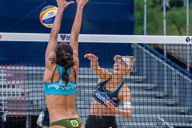 Beach Pro Tour Elite 16 Gstaad, 03 07 2025 Linda Bock GER Beach Pro Tour Elite 16 Gstaad on 03 07 2025 Copyright: xBEAUTIFULxSPORTS PeterxWeberx