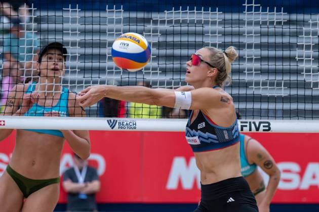 Beach Pro Tour Elite 16 Gstaad, 03 07 2025 Louisa Lippmann GER Beach Pro Tour Elite 16 Gstaad on 03 07 2025 Copyright: xBEAUTIFULxSPORTS PeterxWeberx