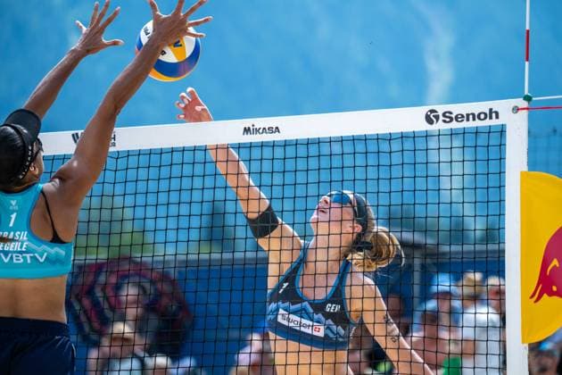 Beach Pro Tour Elite 16 Gstaad, 03 07 2025 Anna Grüne GER Beach Pro Tour Elite 16 Gstaad on 03 07 2025 Copyright: xBEAUTIFULxSPORTS PeterxWeberx