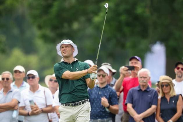 Martin Kaymer GER on the tee,Tee, 36 BMW International Open 2025, Golf, DP World Tour, Men, Round 1, 03 07 2025 Eichenried Bayern Germany Copyright: xkolbert-press ChristianxKolbertx