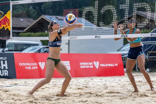Beach Pro Tour Elite 16 Gstaad, 03 07 2025 Sandra Ittlinger GER Beach Pro Tour Elite 16 Gstaad on 03 07 2025 Copyright: xBEAUTIFULxSPORTS PeterxWeberx