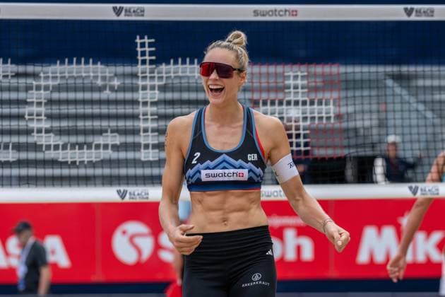 Beach Pro Tour Elite 16 Gstaad, 03 07 2025 Louisa Lippmann GER Beach Pro Tour Elite 16 Gstaad on 03 07 2025 Copyright: xBEAUTIFULxSPORTS PeterxWeberx