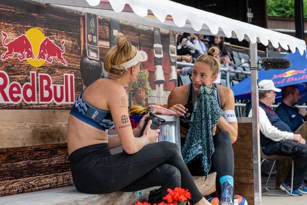 Beach Pro Tour Elite 16 Gstaad, 03 07 2025 Louisa Lippmann GER , Linda Bock GER Beach Pro Tour Elite 16 Gstaad on 03 07 2025 Copyright: xBEAUTIFULxSPORTS PeterxWeberx