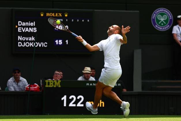 Dan Evans during his second round match Wimbledon Tennis Championships, Day 4, The All England Lawn Tennis and Croquet Club, London, UK - 03 Jul 2025London The All England Lawn Tennis and United Kingdom  Copyright: xJamesxMarsh Shutterstockx 15382593am