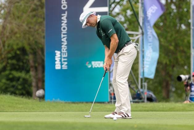 Martin Kaymer GER putting, 36 BMW International Open 2025, Golf, DP World Tour, Men, Round 1, 03 07 2025 Eichenried Bayern Germany Copyright: xkolbert-press ChristianxKolbertx
