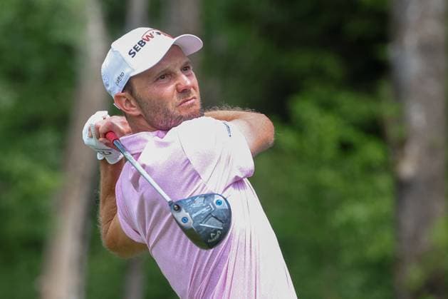 Maximilian Kieffer GER on the tee,Tee, 36 BMW International Open 2025, Golf, DP World Tour, Men, Round 1, 03 07 2025 Eichenried Bayern Germany Copyright: xkolbert-press ChristianxKolbertx