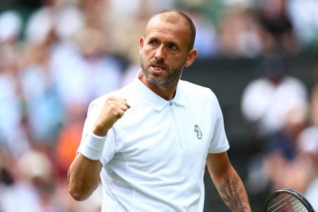 Dan Evans during his second round match Wimbledon Tennis Championships, Day 4, The All England Lawn Tennis and Croquet Club, London, UK - 03 Jul 2025London The All England Lawn Tennis and United Kingdom  Copyright: xJamesxMarsh Shutterstockx 15382593be