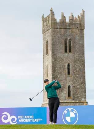 3rd July 2025; The O& x2019;Meara Course at Carton House, Maynooth, County Kildare, Ireland; KPMG Womens Irish Open Golf, Round 1; Hannah Screen of England teeing off on the 10th hole  ActionPlus12808169 PeterxFitzpatrick