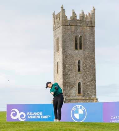 3rd July 2025; The O& x2019;Meara Course at Carton House, Maynooth, County Kildare, Ireland; KPMG Womens Irish Open Golf, Round 1; Hannah Screen of England teeing off on the 10th hole  ActionPlus12808170 PeterxFitzpatrick