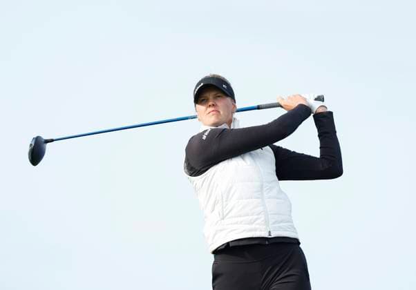 3rd July 2025; The O& x2019;Meara Course at Carton House, Maynooth, County Kildare, Ireland; KPMG Womens Irish Open Golf, Round 1; Lisa Pettersson of Sweden teeing off on the 10th hole  ActionPlus12808179 PeterxFitzpatrick