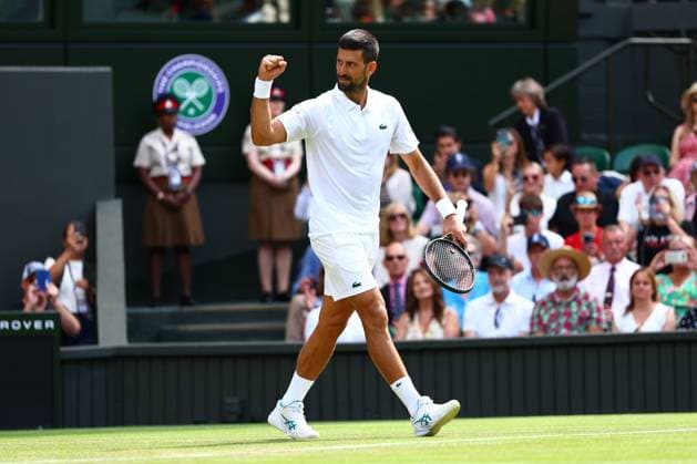 Novak Djokovic wins his second round match against Dan Evans Wimbledon Tennis Championships, Day 4, The All England Lawn Tennis and Croquet Club, London, UK - 03 Jul 2025London The All England Lawn Tennis and United Kingdom  Copyright: xJamesxMarsh Shutterstockx 15382593db