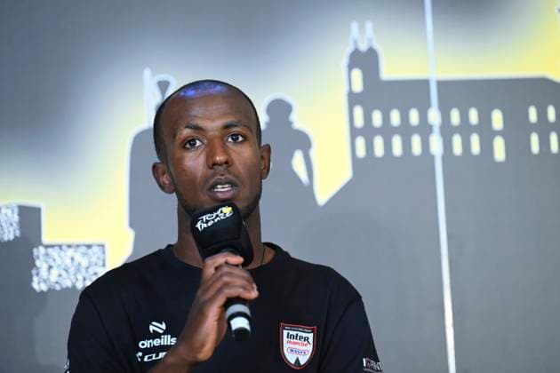Cycling, Tour de France, Girmay Biniam press conference