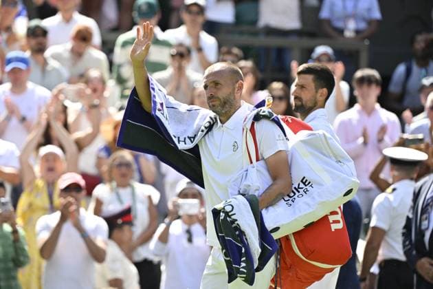 Tennis : Wimbledon -2025 - ITF - Tennis - Wimbledon - ITF - Daniel Evans - Angleterre GB  Copyright: xChryslenexCaillaud Pznewsx