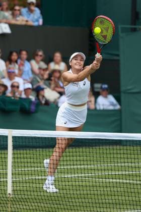 Alexandra Eala PHI , Eva Lys GER , Women Doubles, Women s Doubles Tennis Wimbledon 2025 Grand Slam ITF ATP WTA AELTC London Great Britain 3 July 2025 Copyright: xJuergenxHasenkopfx