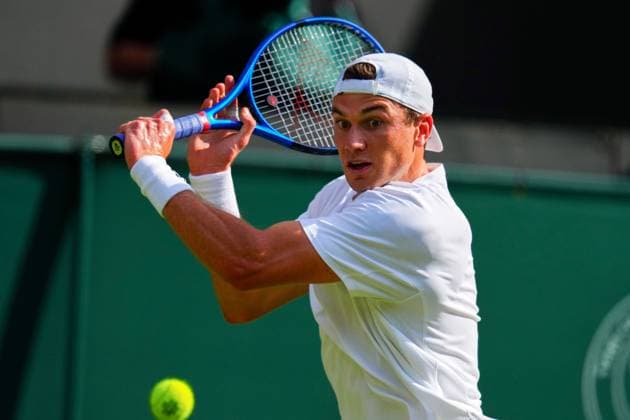 Jack Draper during his second round match Wimbledon Tennis Championships, Day 4, The All England Lawn Tennis and Croquet Club, London, UK - 03 Jul 2025London The All England Lawn Tennis and United Kingdom  Copyright: xJavierxGarcia Shutterstockx 15382592ds