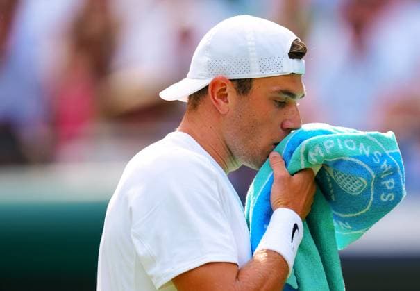 Jack Draper during his second round match Wimbledon Tennis Championships, Day 4, The All England Lawn Tennis and Croquet Club, London, UK - 03 Jul 2025London The All England Lawn Tennis and United Kingdom  Copyright: xJavierxGarcia Shutterstockx 15382592ef