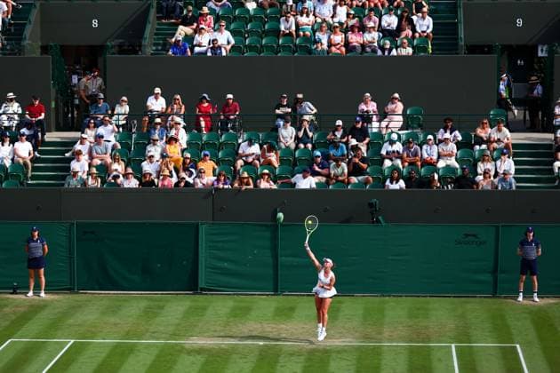 Barbora Krejcikova during her second round match Wimbledon Tennis Championships, Day 4, The All England Lawn Tennis and Croquet Club, London, UK - 03 Jul 2025London The All England Lawn Tennis and United Kingdom  Copyright: xJamesxMarsh Shutterstockx 15382593dz