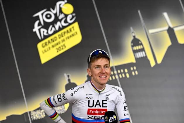 Cycling, Tour de France, Tadej Pogacar press conference